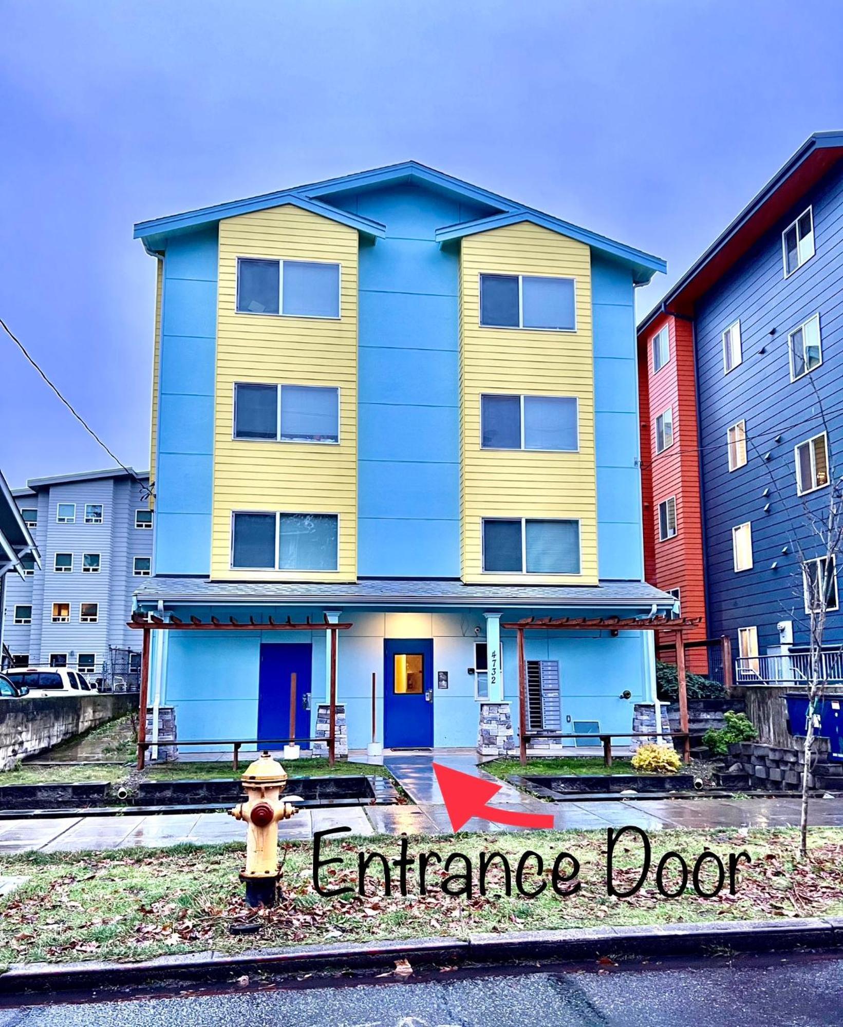 Private Room With Shared Bathroom On The 1St Floor 10 Minutes Walk To University Of Washington シアトル エクステリア 写真